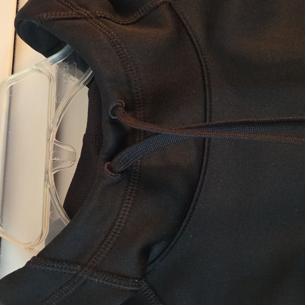 Nike Women's Black Pullover Hoodie With Coral - Picture 6 of 8